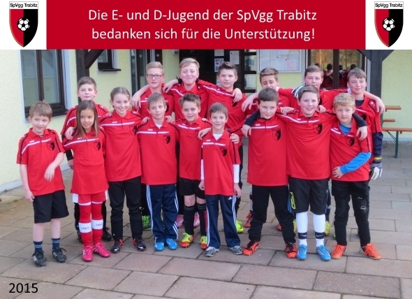 Neue Shirts für die E- und D-Jugend