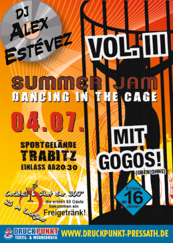 Summer Jam Party 4.7.2015 in Trabitz